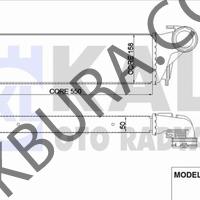 Bmw X5 E53 M57n 2003-2006 Intercooler Radyatör (Kale) 17517791231