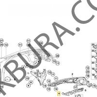 Bmw X6 E71 2006- Sol Çamurluk Braketı Ithal 51657177171