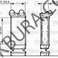 Citroen C4 1.6 Hdı 2008-2015 İntercooler Radyatörü (Valeo) 818837