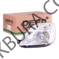 Ford Fiesta 2002-2006 Sol Far Lambası Depo 431-1153L-LD-EM
