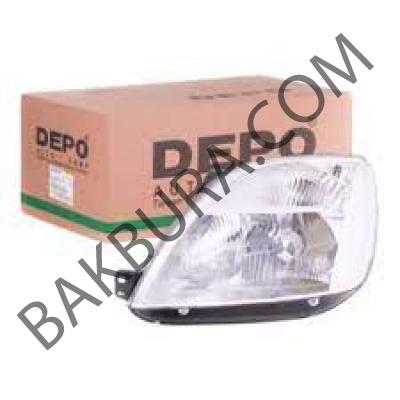 Ford Fiesta 2002-2006 Sol Far Lambası Depo 431-1153L-LD-EM