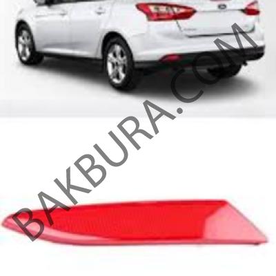 Ford Focus 2012- Sol Arka Tampon Reflektör İthal BM51-515C0AD