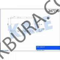 Honda Cıty 2006-2011 Otomotık Vıtes Su Radyatoru Kale 19010-REA-Z52