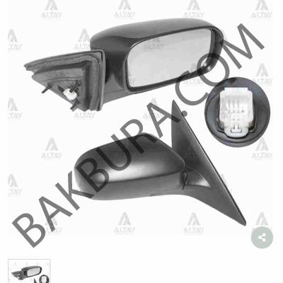 Honda Civic 2001-2006 Sol Dikiz Ayna Elektrıklı (Taiwan) 76200-S5A-Y21