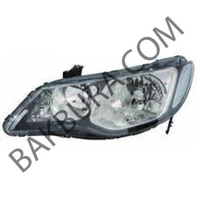 Honda Cıvıc 2006-2009 Sağ Far Lambası Depo 33101-snb-003