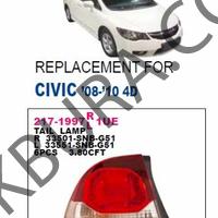Honda Cıvıc 2009-2011 Sol Stop Lambası (Depo) 217-1997L-1UE