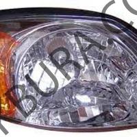 Hyundai Accent 2003-2006 Sağ Far Sarı Sinyalli (İthal) 92101-25511