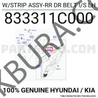 Hyundai Accent Era 2006-2011 Bagaj Eşik Bakaliti Mobis 85770-1E510 