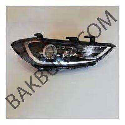 Hyundai Elantra 2016-2018 Sağ Far Ledsiz İthal 92102-F2000