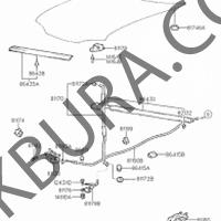 Hyundai Excel 1990-1994 Motor Kaput Kılıdı (Mobıs) 81130-28011