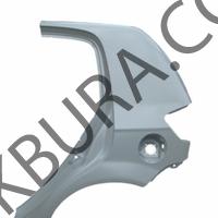 Hyundai Getz 2003-2011 Arka Sol Çamurluk (Kore) 71504-1c0b0