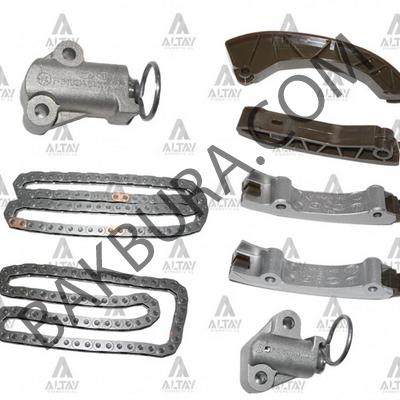 Hyundai Getz 2006-2011 Dizel Zincir Seti 8 Parça (Orjınal) 24410-2A100
