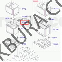 Hyundai İ20 2010-2012 Aku Kutup Kablosu Orjınal 37180-4p000 371804p000