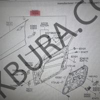 Hyundaı I30 07- Sağ On Kapı Orjınal 76004-2R010