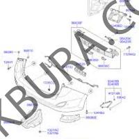 Hyundai I30 2012-2015 Arka Tampon Tesısatı Mobıs 91880-A6030