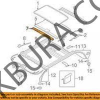 Hyundai Tucson 2004-2010 Sunroff Deflektoru (Mobıs) 81641-2E000