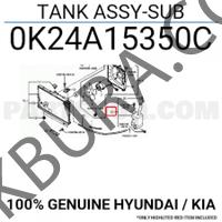 Kia Sephia 1996-1998 Yedek Su Deposu (Orjınal) OK24A15350C