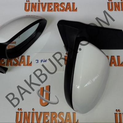Mazda 2 2007-2010 Sol Dikiz Aynası (İthal) AYNA-57-LH