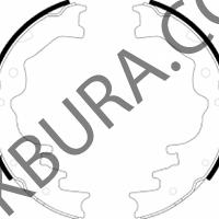 Mazda 2500 1996-2000 4X2 Arka Balata (Kore) Ub71-26-310a