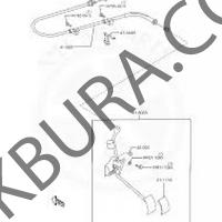 Mazda 2500 1997-2000 Gaz Teli (Japon) UG81-41-660