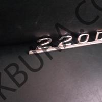Mercedes 220d Arka Bagaj Yazısı (Orjınal) Klsk06
