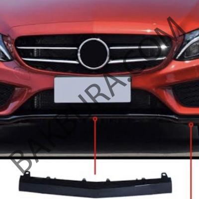 Mercedes C W205 Amg 2013- On Tampon Alt Bandı Sıyah Ith A2058851574