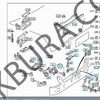 Mercedes S 140 1994- Bagaj Çıtası Krom Ith A1407500393