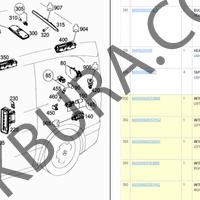 Mercedes Vito 2003- Tavan Lambası (İthal) A4478200439