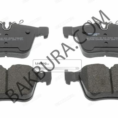 Mercedes W205 2014-2019 Arka Balata Ferodo A0004203602