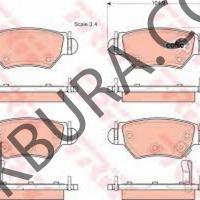 Opel Astra G 1998-2004 Arka Balata Trw GDB1471