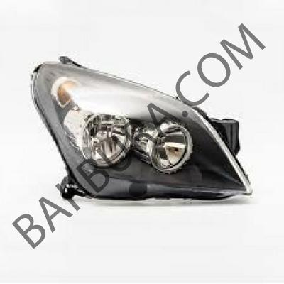 Opel Astra H 2004-2009 Sağ Far Lambası Siyah Tyc 1216562