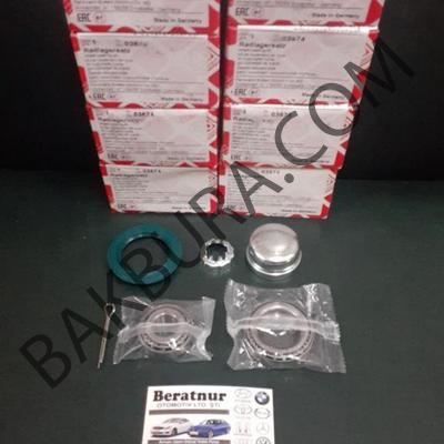 Opel Vectra A 1988-1996 Arka Teker Rulman Kit (Febi) 06507