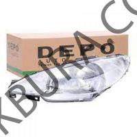 Peugeot 206 1998-2001 Sol Far Depo 550-1120L-LD-EM