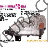 Peugeot Partner Tepe 2012-2015 Sol Far (Depo) 550-1155lmld-em