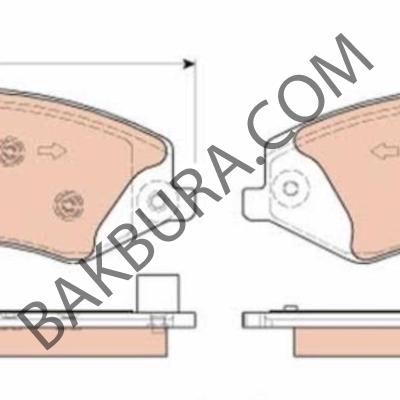 Range Rover Sport 2004-2013 3.0 5.0 Ön Balata (Trw) Gdb1898