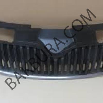 Skoda Fabia 2007-2010 Ön Panjur Krom Çerçeveli (Ithal) 5J0853668B