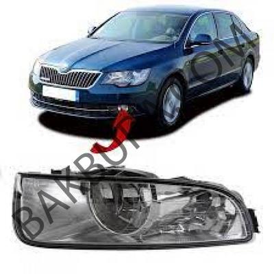 Skoda Super B 2008-2011 Sol Sis Farı (Orjınal) 3T0941701