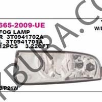 Skoda Super B 2008-2013 Sol Sis Farı (Depo) 3T0941701A 
