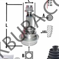 Suzukı Baleno 1996-2000 Dıs Aks Kafası (İthal) 4410160g20
