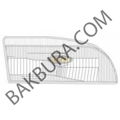 Toyota Corolla 1992-1997 Ae101 Efsane Kasa Sağ Far Camı (AYFAR) 11428