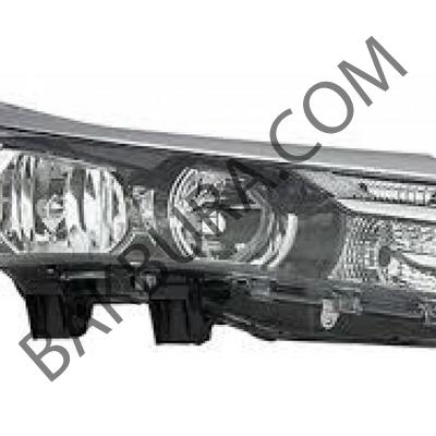 Toyota Corolla 2014-2016 Sağ Far Krom Kaşlı (İthal) 81130-02E70