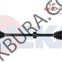 Toyota Corolla Ae101 1992-1998 Sağ Aks Komple (Maher) 43410-20452