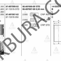 Toyota Hılux 9000-2004 0.50 Sekman (Goetze) 06-897007-00