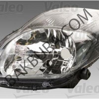 Toyota Yaris 2009-2010 Sol Far Motorlu (Valeo) 043936