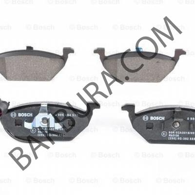 Volksvagen Polo 2001-2010 Ön Balata (Bosch) 1J0698151 0986495213